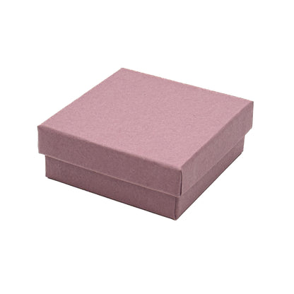 Antigua | Pastel-Colour Stud / Drop Earring Box, 60x60mm | FSC-Certified Gift Packaging (Pack of 100)