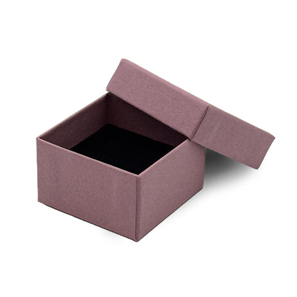 Antigua | Pastel-Colour Ring / Stud Earring Box, 50x50mm | FSC-Certified Gift Packaging (Pack of 50)