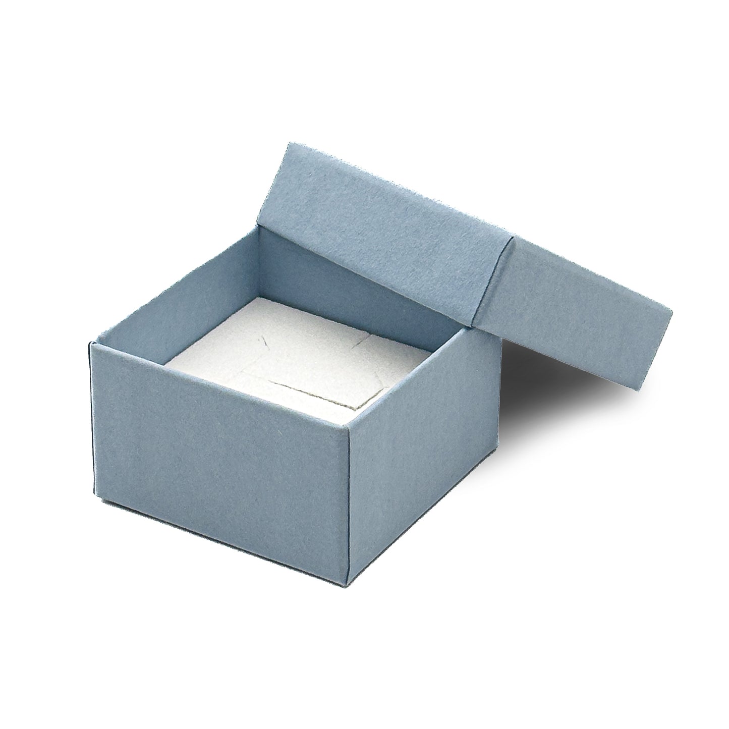 Antigua | Pastel-Colour Ring / Stud Earring Box, 50x50mm | FSC-Certified Gift Packaging (Pack of 50)