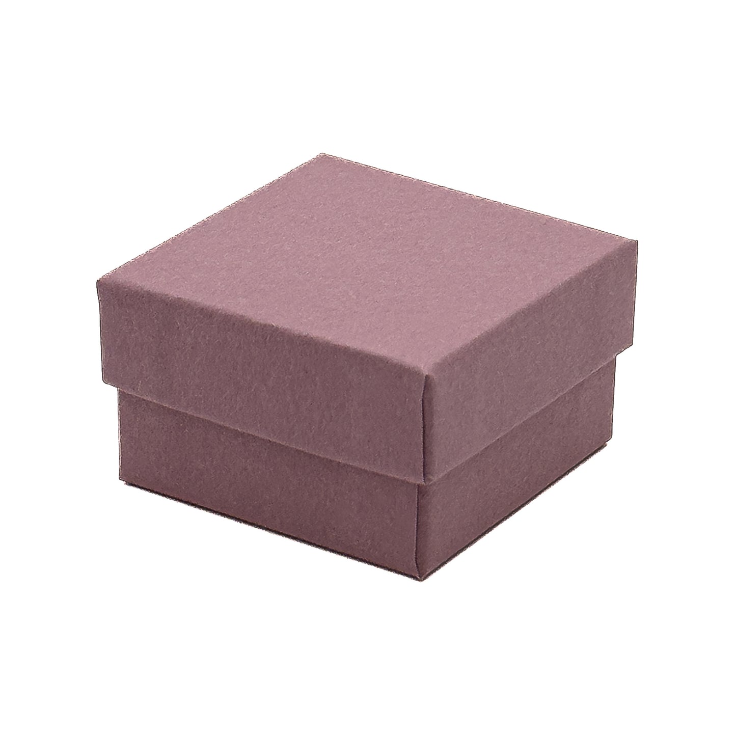 Antigua | Pastel-Colour Ring / Stud Earring Box, 50x50mm | FSC-Certified Gift Packaging (Pack of 50)