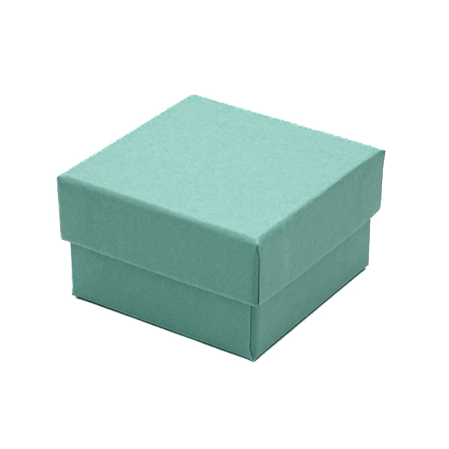 Antigua | Pastel-Colour Ring / Stud Earring Box, 50x50mm | FSC-Certified Gift Packaging (Pack of 50)