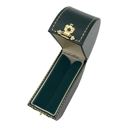 Venice Antique | Vintage Round Green Bangle Case with Gold Clasp (Pack of 6)