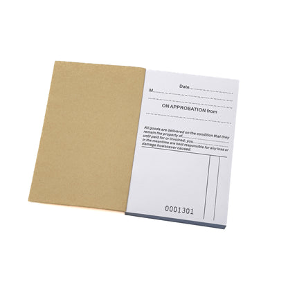 On Approbation Record Book | 50 x A6 Self-Duplicating Forms | Jewellers' Essentials