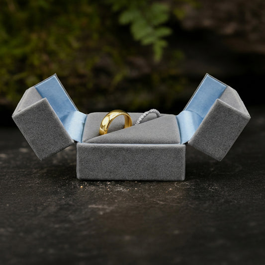 Athens | Magnetic Double Door Wedding Ring Case (Pack of 10)