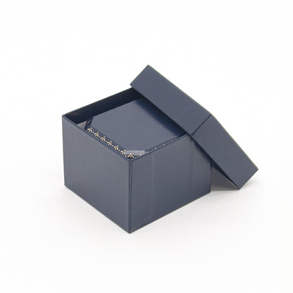 Windsor Vintage | Leatherette Stud Earring Case with Gold Tooling (Pack of 12)