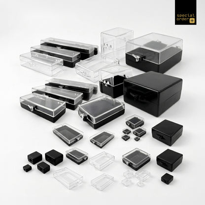 Ball-Hinged Hard Plastic Cases (Special Order) | Durable Storage Solutions for Electrical Components, Medical Instruments & More