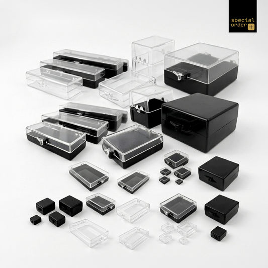 Ball-Hinged Hard Plastic Cases (Special Order) | Durable Storage Solutions for Electrical Components, Medical Instruments & More