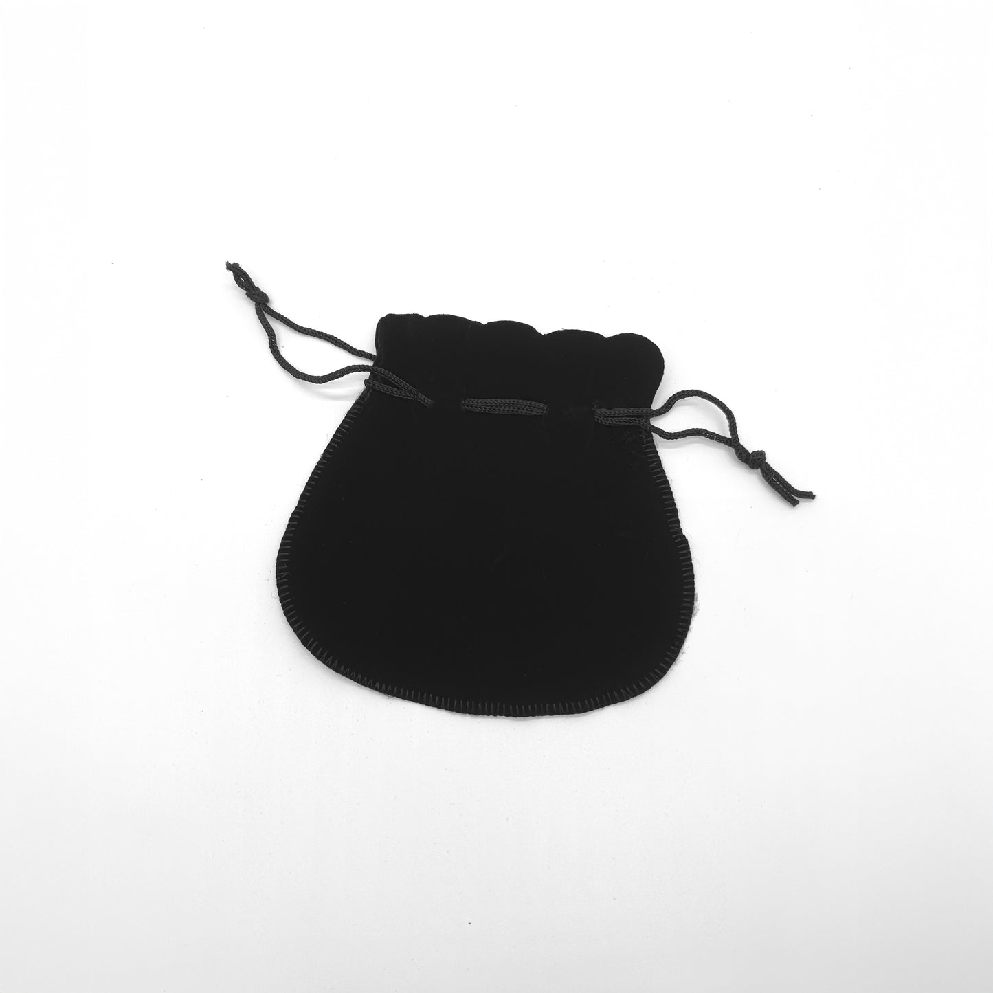 Black Velveteen Bell Pouches | Perfect for Gifts (Pack of 50)