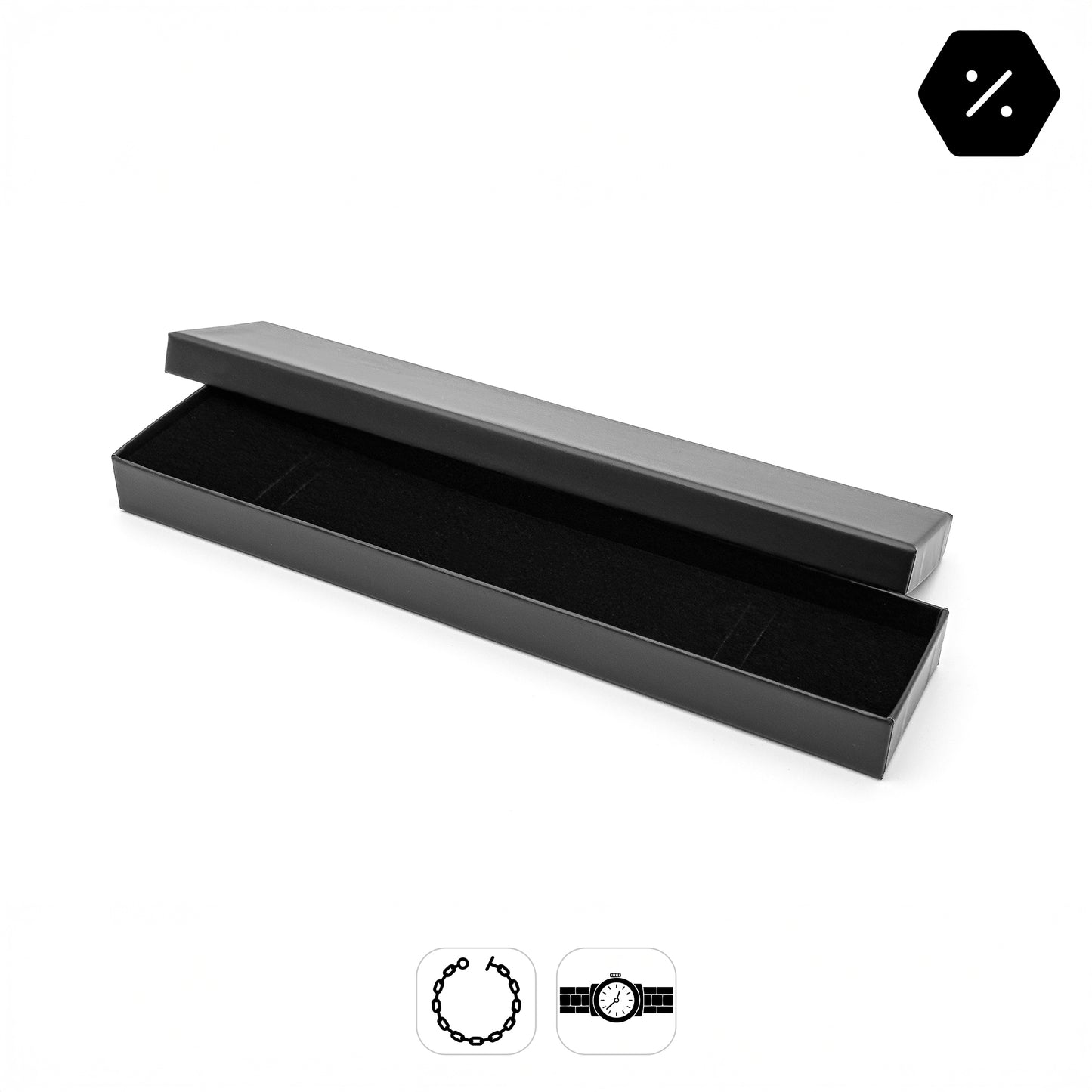 PureBox | Laminated Matt Soft-Touch Card Bracelet Box (Pack of 50)