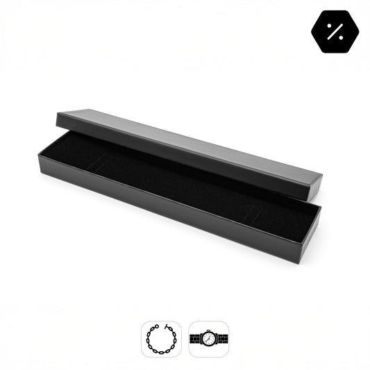 PureBox | Laminated Matt Soft-Touch Card Bracelet Box (Pack of 50)