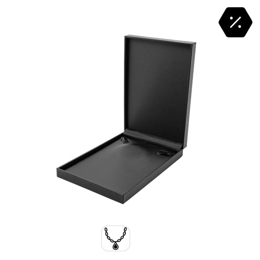 Brilliant | Luxury Satin-Grained Necklace Case (Pack of 6)