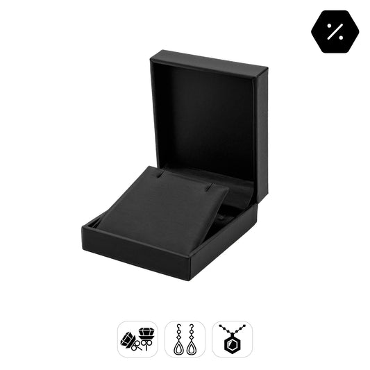 Brilliant | Luxury Satin-Grained Earring / Pendant Case (Pack of 12)