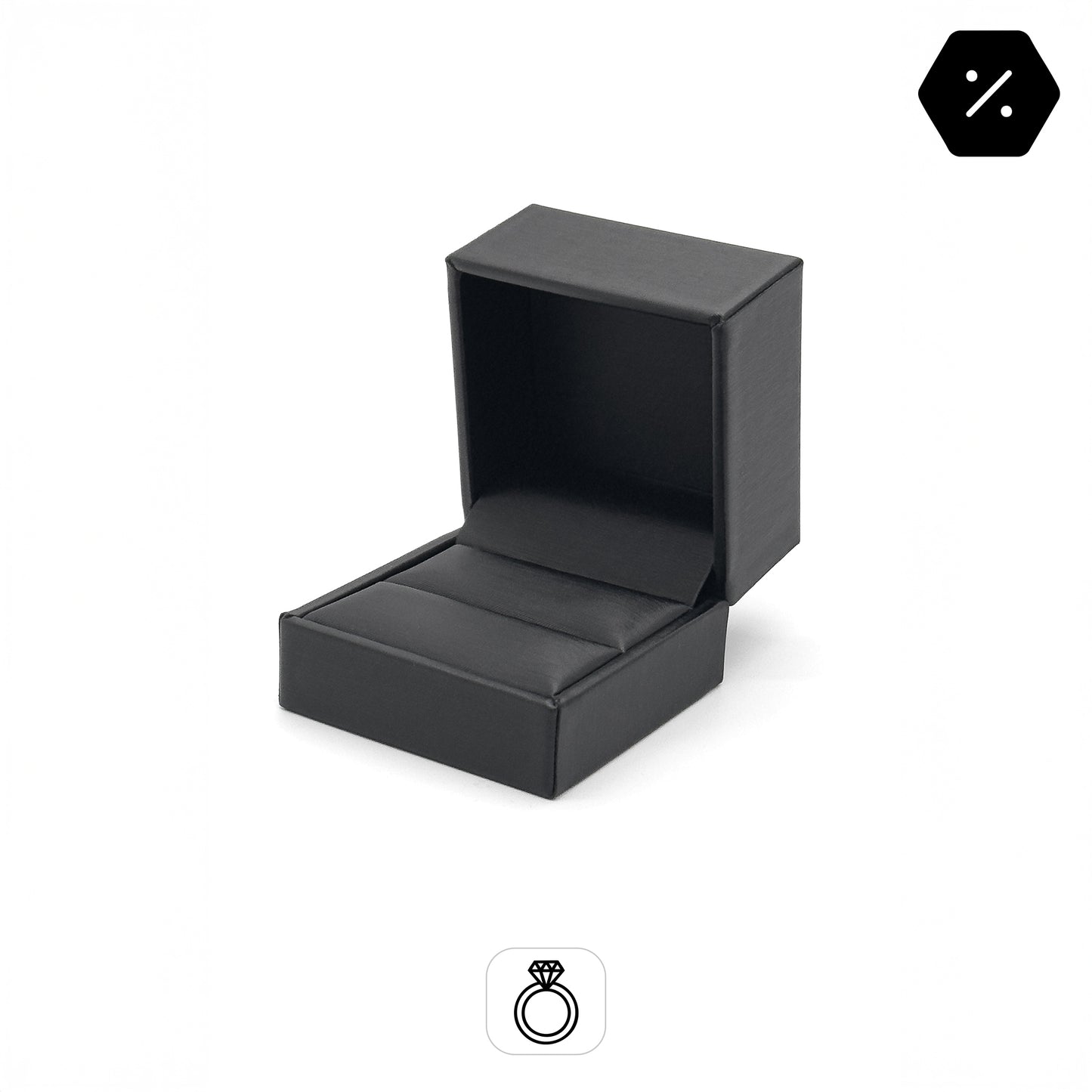 Brilliant | Luxury Satin Ring Case (Pack of 12)