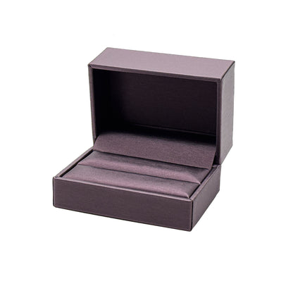 Brilliant | Luxury Satin-Grained Double Wedding Ring Case (Pack of 12)