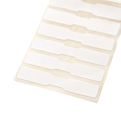 Budget White Dumbbell-Shaped Labels with Dispenser Pack | Jewellers' Essentials (Pack of 1000)