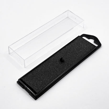 Calais Black Plastic Spoon Box (Pack of 20)