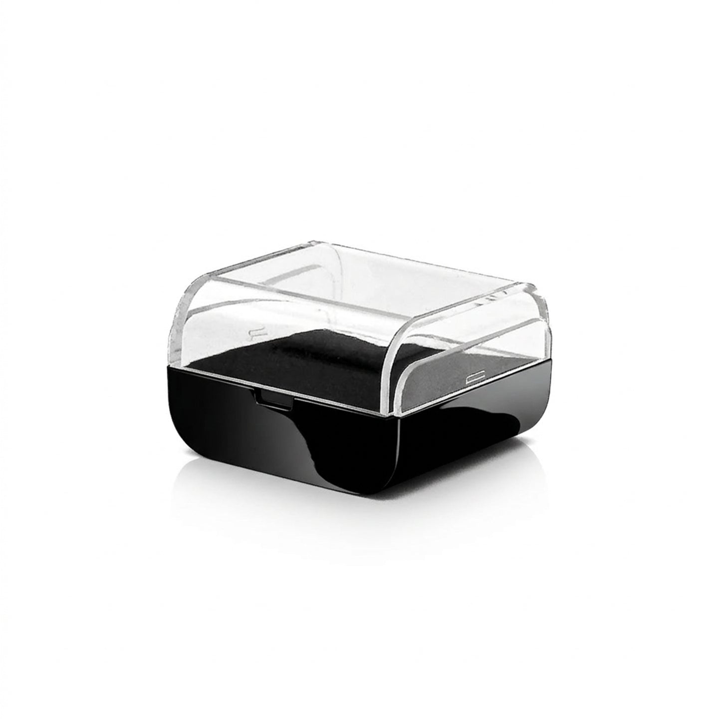 Calais | Two-Piece Clear Plastic Ring / Small Universal Case (Pack of 100)