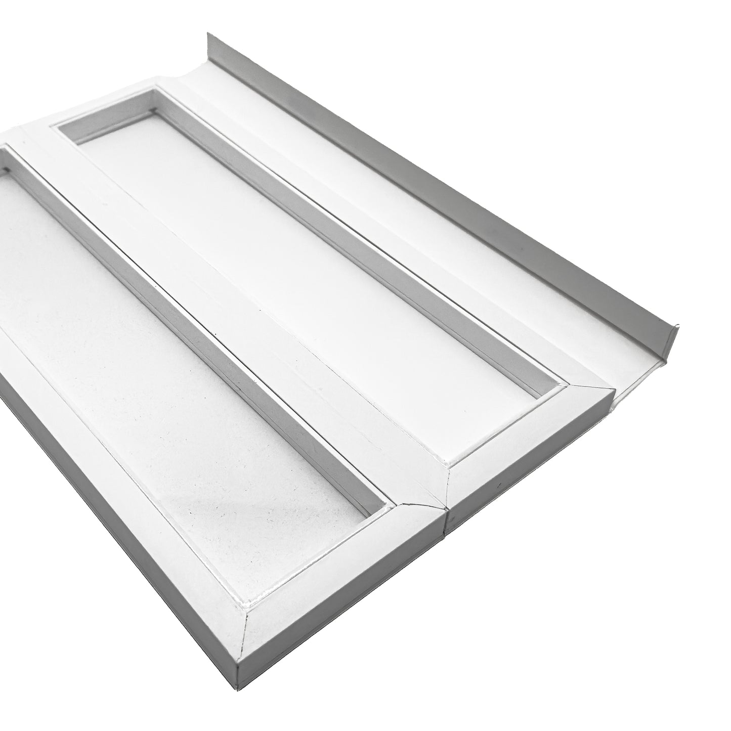Cairo | Luxury White Floating Frame Case for Bracelets, Gifts & Collectible Coins (Pack of 1)
