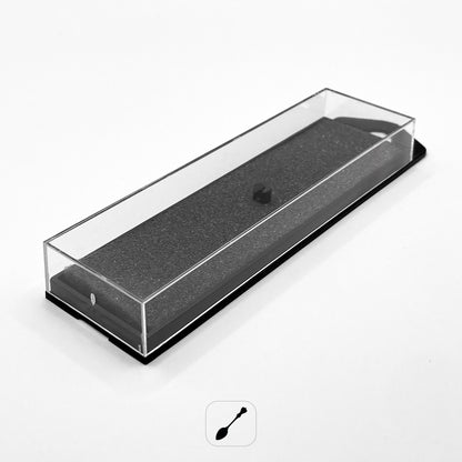 Calais | Black Plastic Spoon Postal Box (Pack of 20)