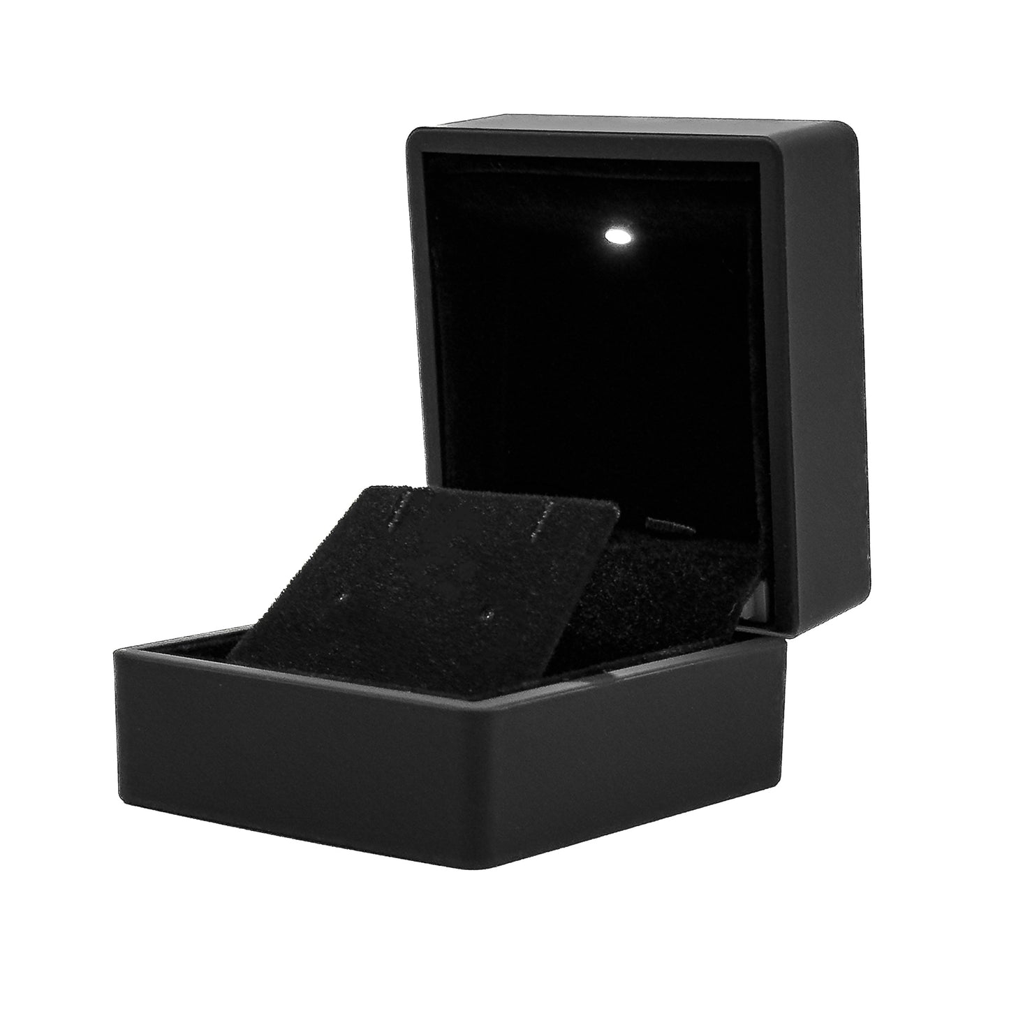 Cambridge LED | Luxury Soft-Touch Stud / Drop Earring Case for Illuminated Display (Pack of 12)