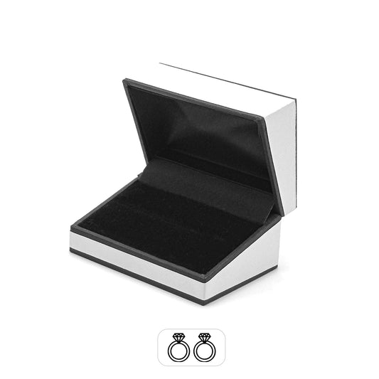 Celebration Double Wedding Ring Case (Pack of 12)