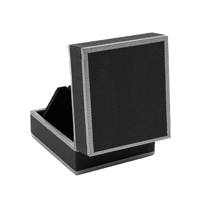 Celebration | French-Inspired Stud Earring Case with Textured Monochrome Finish (Pack of 12)
