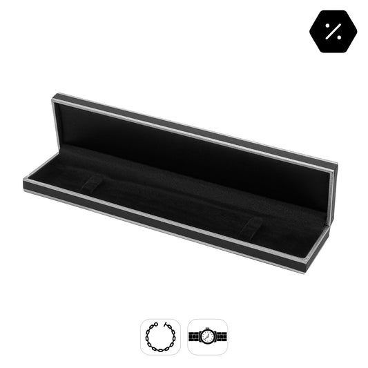 Celebration | French-Inspired Bracelet Case with Textured Monochrome Finish (Pack of 12)