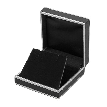 Celebration | French-Inspired Drop Earring Case with Textured Monochrome Finish (Pack of 12)