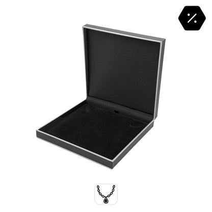 Celebration | French-Inspired Necklace Case with Textured Monochrome Finish (Pack of 6)