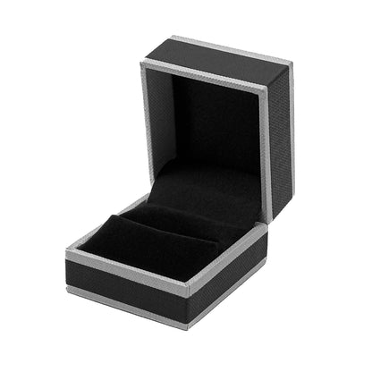 Celebration | French-Inspired Ring Case with Textured Monochrome Finish (Pack of 12)