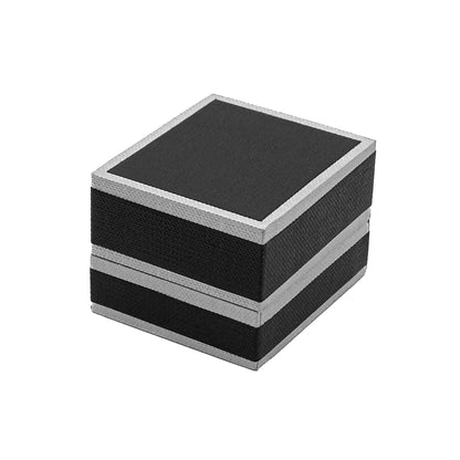 Celebration | French-Inspired Ring Case with Textured Monochrome Finish (Pack of 12)