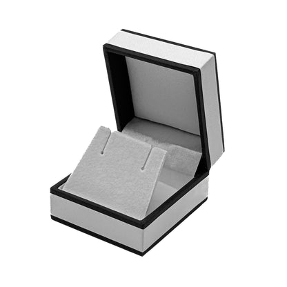 Celebration | French-Inspired Stud Earring Case with Textured Monochrome Finish (Pack of 12)