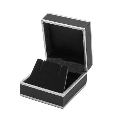 Celebration | French-Inspired Stud Earring Case with Textured Monochrome Finish (Pack of 12)