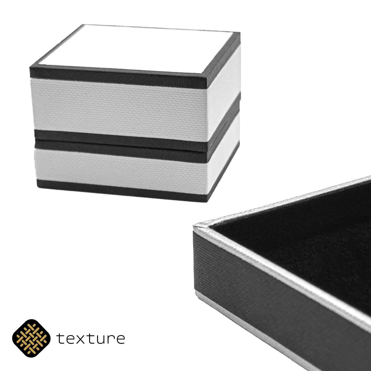 Celebration | French-Inspired Drop Earring Case with Textured Monochrome Finish (Pack of 12)