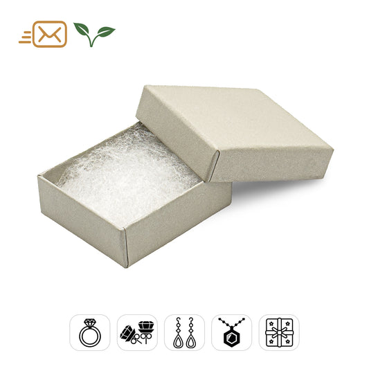 Lyon Postal | Ultra-Slim Champagne Universal Box | Affordable & Eco-Friendly (Pack of 100)