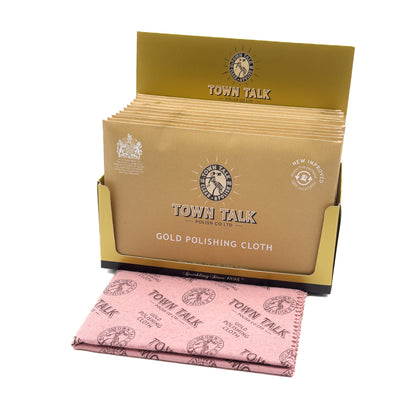 Gold & Silver Anti-Tarnish Polishing Cloths | Town Talk Polishing | Jewellers' Essentials