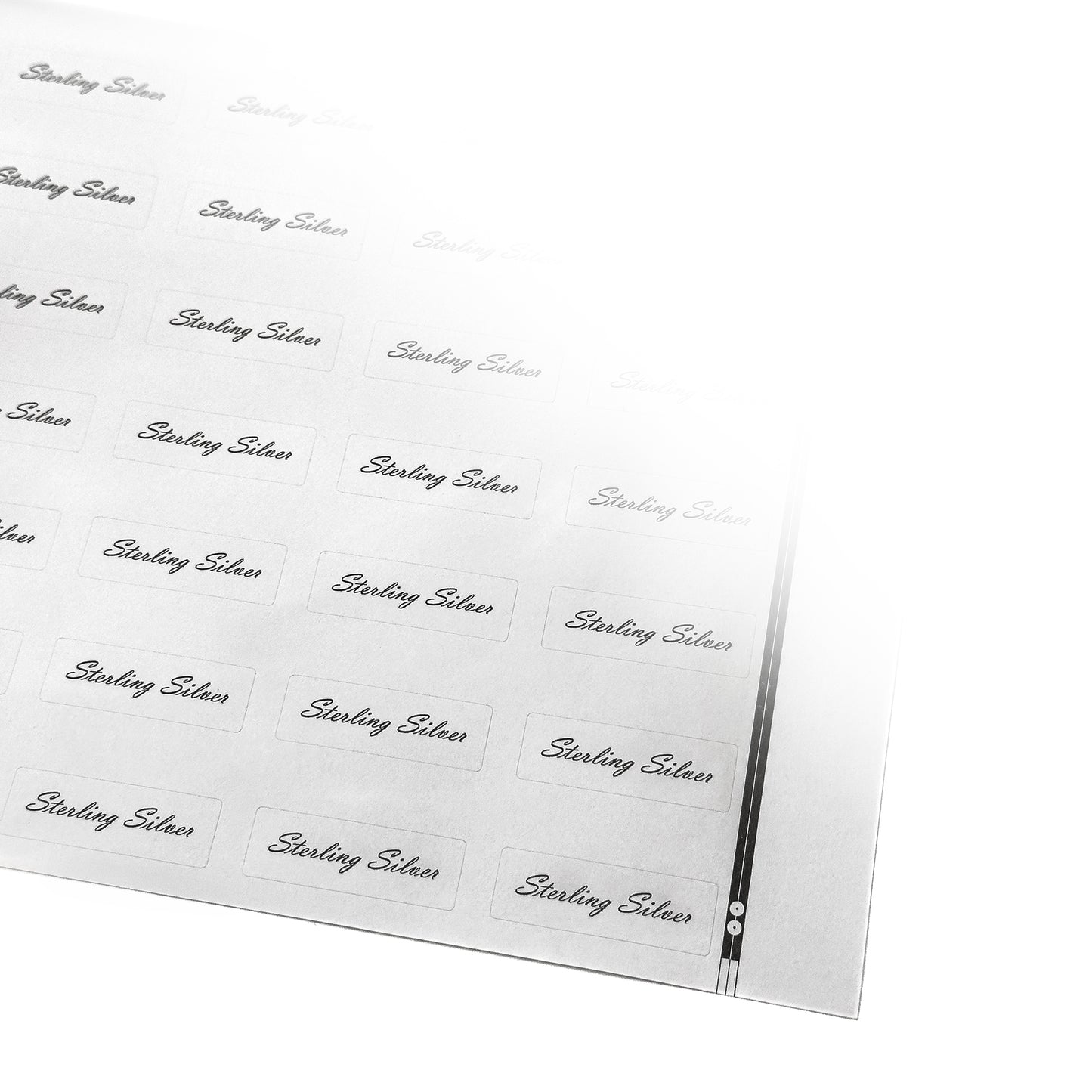 Jewellery Composition Labels | Self-Adhesive | Jewellers' Essentials (Pack of 350)