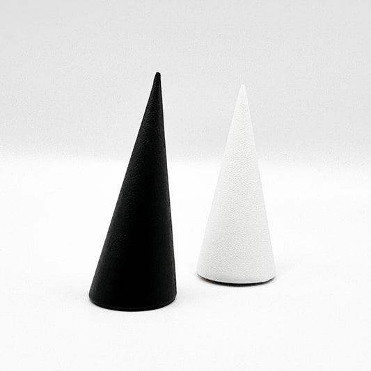 Ring Cone Display Stand | Black / White