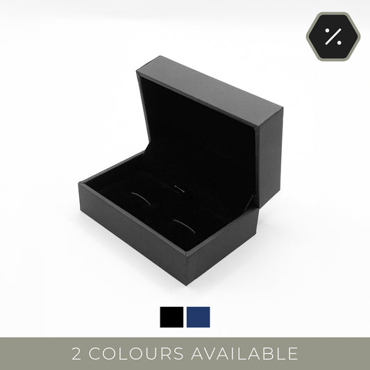 Oxford Soft-Touch Cufflink Case (Pack of 12)