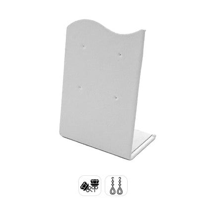 50% Off Assorted Clearance Displays | Black / White PU Leather Showcases