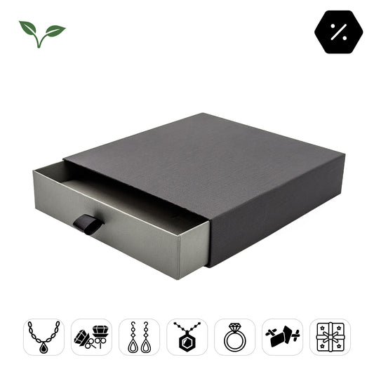 Drawer Gift Set | Stylish Eco Pull-Out Box for Necklaces or Jewellery Sets (Pack of 10)