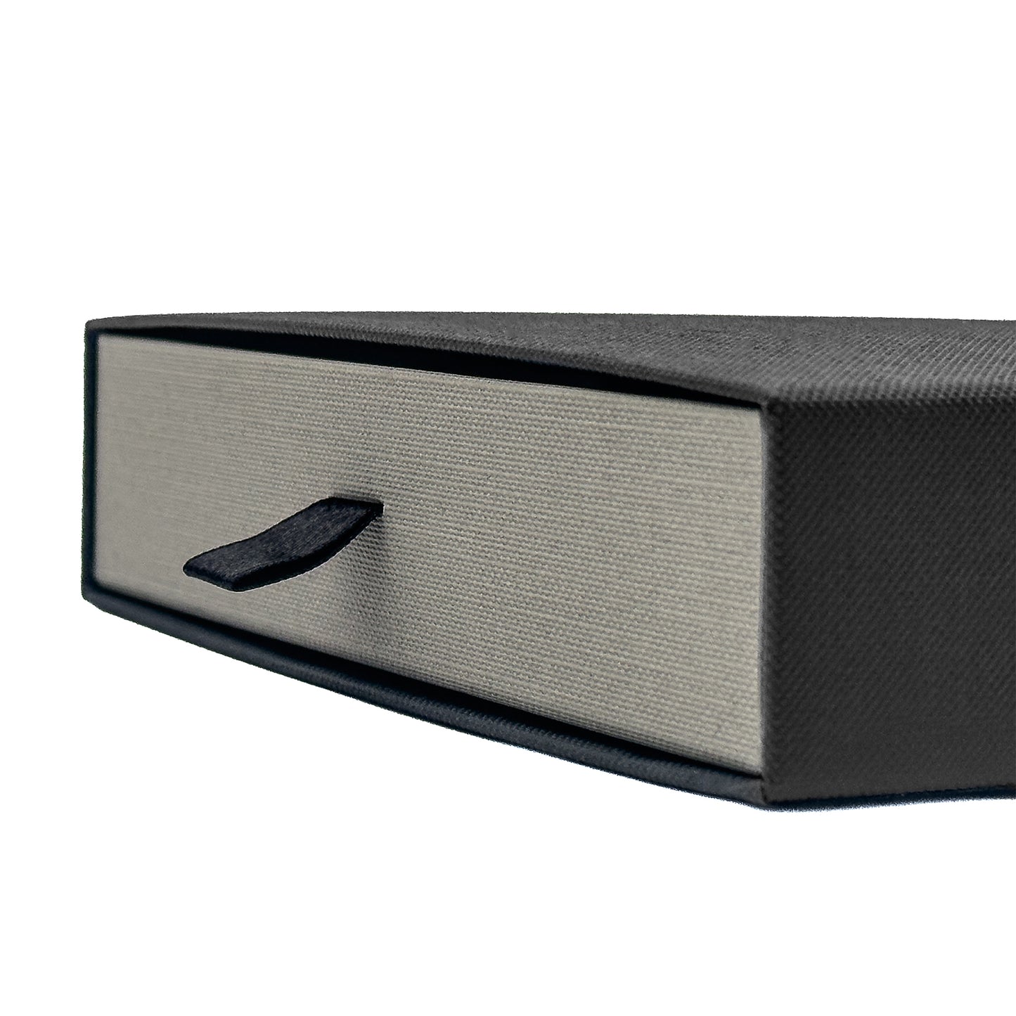 Drawer | Pull-Out Black / Grey Universal Gift Box Including a Ring (Pack of 10)