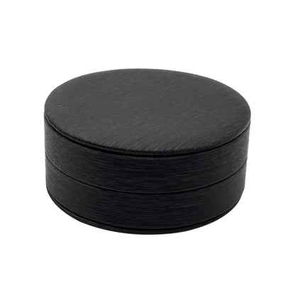 Dubai | Luxury Silk Cylindrical Double Ring Box for Wedding Bands (Pack of 10)