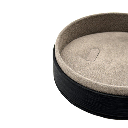 Dubai | Luxury Silk Cylindrical Double Ring Box for Wedding Bands (Pack of 10)