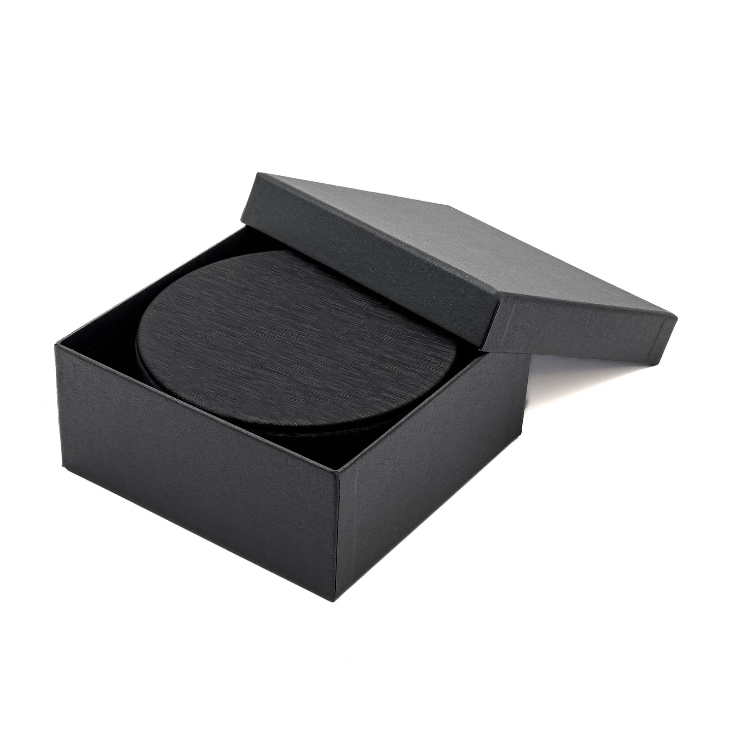 Dubai | Luxury Silk Cylindrical Double Ring Box for Wedding Bands (Pack of 10)