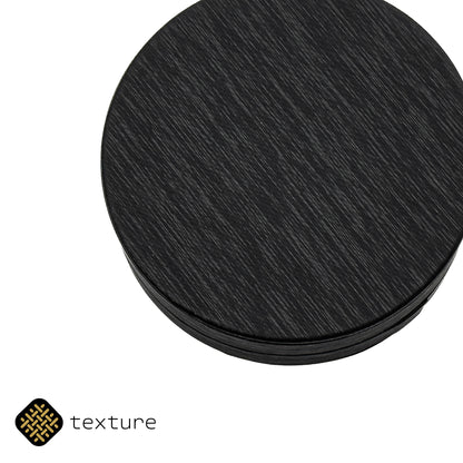 Dubai | Luxury Silk Cylindrical Double Ring Box for Wedding Bands (Pack of 10)