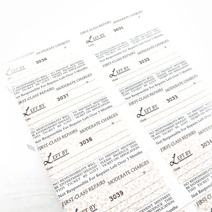 Duplicate Repair Book | 1000 Self-Duplicating Tickets | Jewellers' Essentials
