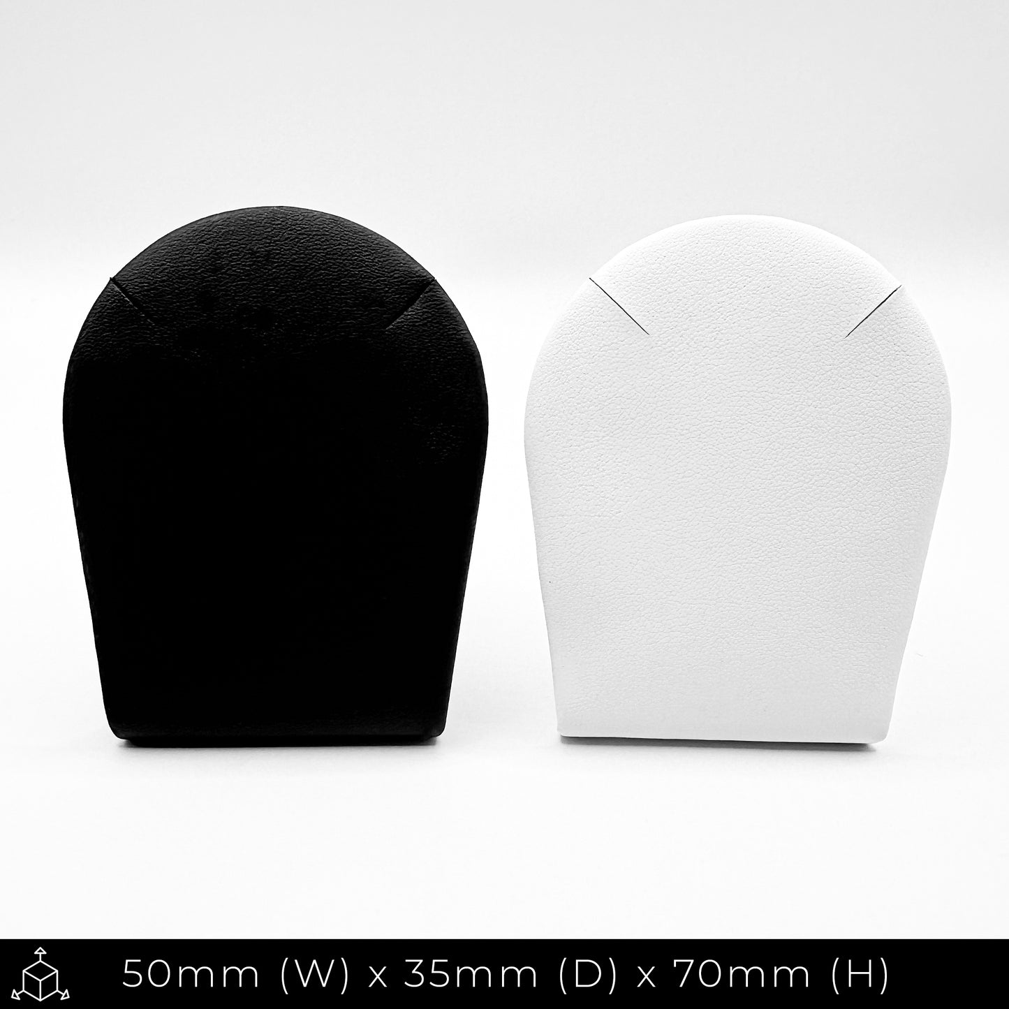 Round Earring / Pendant Display Stand | 4 Sizes of Black / White