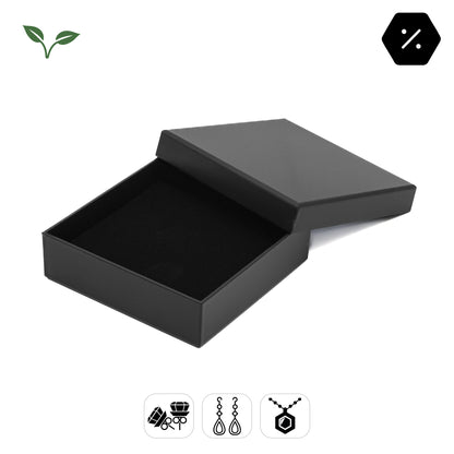 Earth | Compostable Bio-Plastic Pendant / Universal Box | Sustainable Gift Packaging (Pack of 50)
