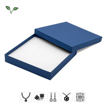 Eco-Legacy | EcoBoard & Legacy Ribbed Necklace Boxes (Pack of 20)